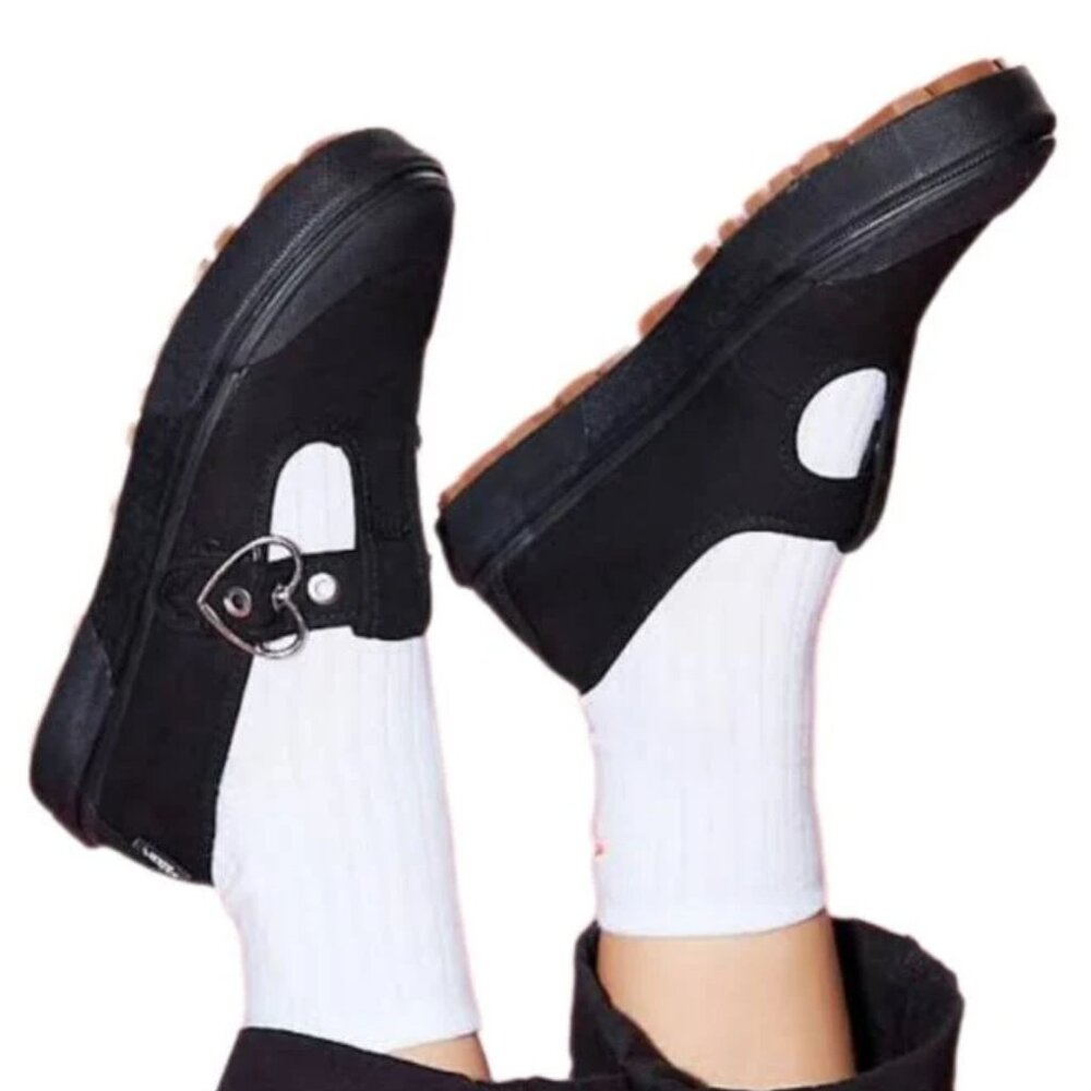 Vans Black and White Women's Sneakers